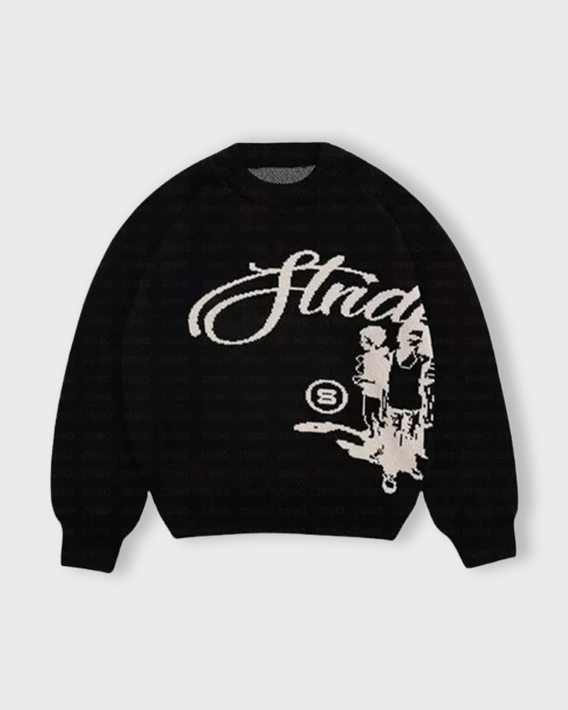 STRUKTURA | SWETER Z DZIANINY