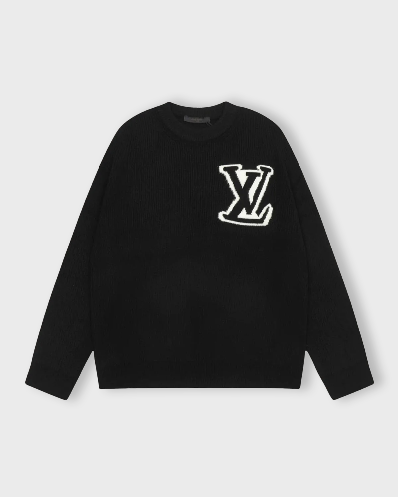 LV | SWETER DZIANINOWY